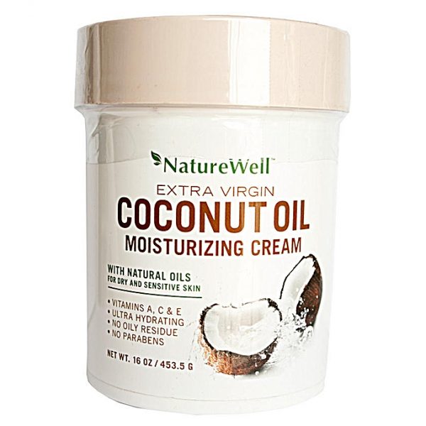 Naturewell Extra Virgin Coconut Oil Moisturizing Cream