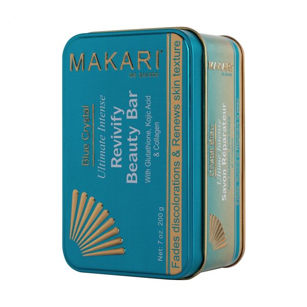 Makari blue crystal revivify beauty bar soap